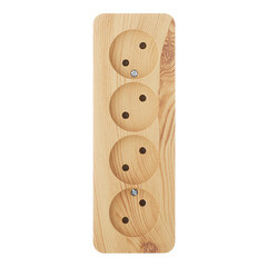 Изображение товара Розетка Systeme Electric Blanca накладная ясень (BLNRA000415)