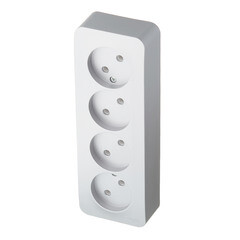 Розетка Systeme Electric Blanca накладная алюминий (BLNRA000413) - фото 5