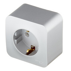 Розетка Systeme Electric Blanca накладная алюминий (BLNRA010113) - фото 5