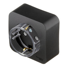 Розетка Systeme Electric Blanca накладная антрацит компакт (BLNRA110116) - фото 5