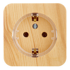 Изображение товара Розетка Systeme Electric Blanca накладная ясень компакт (BLNRA110115)