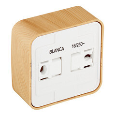 Розетка Systeme Electric Blanca накладная ясень компакт (BLNRA110115) - фото 4