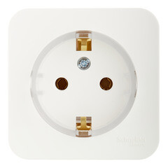 Розетка Systeme Electric Blanca накладная молочная компакт (BLNRA110112) - фото 1