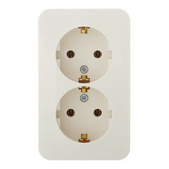 Розетка Systeme Electric Blanca накладная бежевая (BLNRA010217) - фото 1