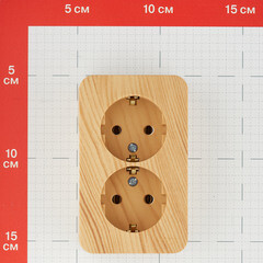 Розетка Systeme Electric Blanca накладная ясень (BLNRA010215) - фото 3