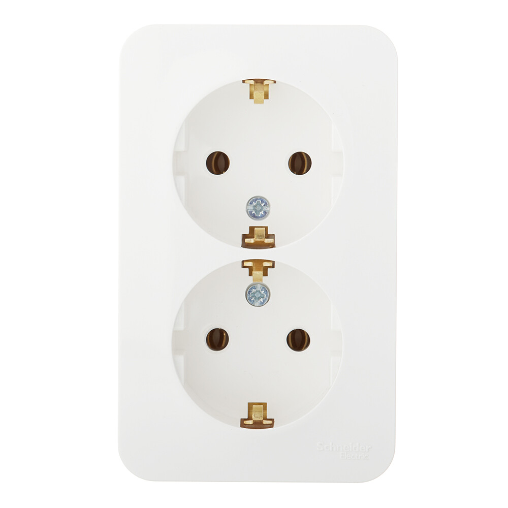 Изображение товара Розетка Systeme Electric Blanca накладная молочная (BLNRA010212)