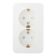 Изображение товара Розетка Systeme Electric Blanca накладная молочная со шторками (BLNRA011212)