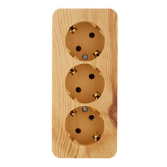 Изображение товара Розетка Systeme Electric Blanca накладная ясень (BLNRA010315)