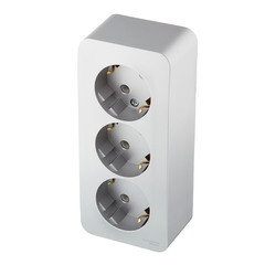 Розетка Systeme Electric Blanca накладная алюминий (BLNRA010313) - фото 5