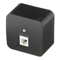 Розетка телефонная Systeme Electric Blanca накладная антрацит (BLNIA011006) - фото 5