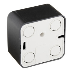 Розетка телефонная Systeme Electric Blanca накладная антрацит (BLNIA011006) - фото 3