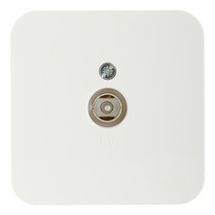 Изображение товара Розетка телевизионная Systeme Electric Blanca накладная молочная (BLNTA000012)