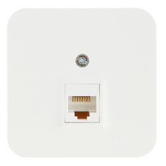 Розетка компьютерная Systeme Electric Blanca накладная молочная RJ45 (BLNIA045002) - фото 1