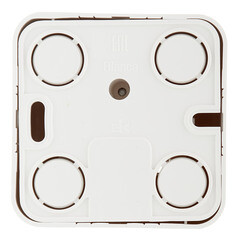 Розетка компьютерная Systeme Electric Blanca накладная бежевая 2хRJ45 (BLNIA045457) - фото 4