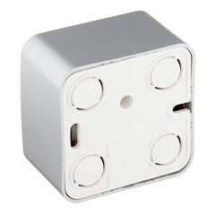 Розетка компьютерная Systeme Electric Blanca накладная алюминий 2хRJ45 (BLNIA045453) - фото 2