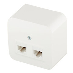 Розетка компьютерная Systeme Electric Blanca накладная молочная 2хRJ45 (BLNIA045452) - фото 5