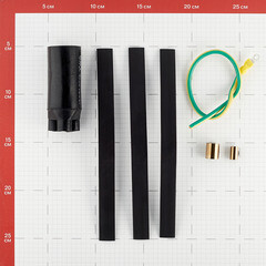 Муфта концевая КВТ 3ПКТп(б) 2,5-10 кв. мм мини черная - фото 2