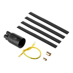 Муфта концевая КВТ 4ПКТп(б) 2,5-10 кв. мм мини черная - фото 3