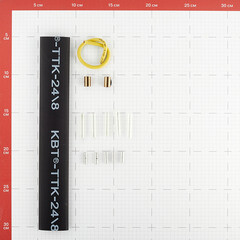 Муфта соединительная КВТ 5ПСТ(б) 1-2,5 кв. мм мини черная - фото 2