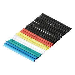 Трубка термоусадочная КВТ Колорит ТНТ нг 6/3 мм 100 мм 6 цветов (20 шт.) - фото 3