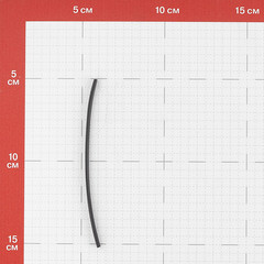 Трубка термоусадочная КВТ Монохром ТНТ нг 2/1 мм 100 мм черная (20 шт.) - фото 2