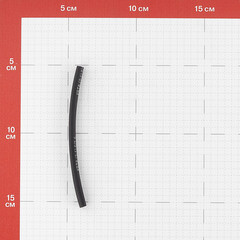 Трубка термоусадочная КВТ Монохром ТНТ нг 5/2,5 мм L100 мм черная (20 шт.) - фото 2