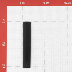 Трубка термоусадочная КВТ Монохром ТНТ нг 10/5 мм 100 мм черная (20 шт.) - фото 3