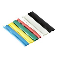 Трубка термоусадочная Rexant Multicolor ТУТ 2/1 мм 100 мм 6 цветов (13 шт.) - фото 9