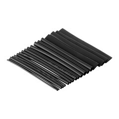 Трубка термоусадочная Rexant Standard ТУТ 2/1 мм 100 мм черная (18 шт.) - фото 8