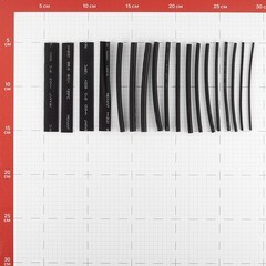 Трубка термоусадочная Rexant Standard ТУТ 2/1 мм 100 мм черная (18 шт.) - фото 7