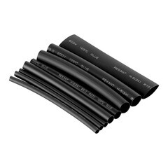 Трубка термоусадочная Rexant Glue ТУТ 3/1-12/4 мм 100 мм черная (7 шт.) - фото 7