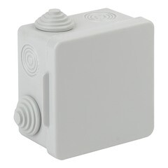Коробка распаячная Эра наружняя 80х80х50 мм 7выводов IP54