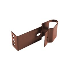 Кронштейн Borge оцинкованный для фальцевой кровли RAL 8017