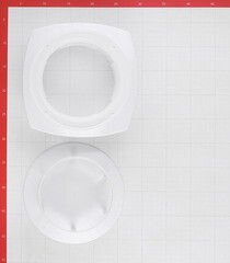 Анемостат приточный регулируемый Era с фланцем d160 мм белый - фото 2