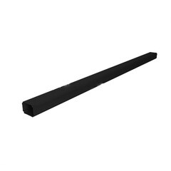 Труба прямоугольная Vortex матовый 1 м RAL 9005 черный