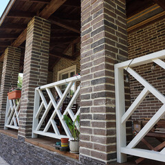 Искусственный камень White Hills Лондон Брик кофейный (60 шт.=1,16 кв.м) - фото 11