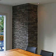 Искусственный камень White Hills Фьорд Лэнд черно-серый (24 шт.=0,8 кв.м) - фото 15