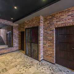 Искусственный камень White Hills Лондон Брик коричневый махагон (60 шт.=1,16 кв.м) - фото 7