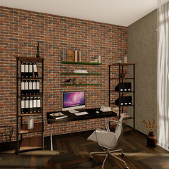 Искусственный камень White Hills Лондон Брик коричневый махагон (60 шт.=1,16 кв.м) - фото 6