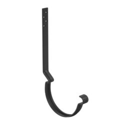 Крюк крепления желоба удлиненный Аквасистем с комплектом крепления d150/100 мм RR 33 матовый