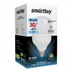 Лампа светодиодная Smartbuy 30 Вт E27 груша HP 6500