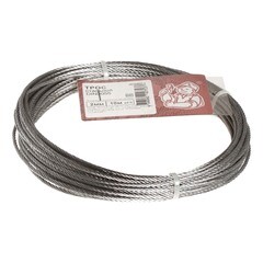 Трос стальной DIN 3055 2 мм 10 м (249400)