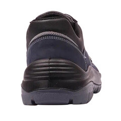 Полуботинки рабочие кожаные с защитным подноском и стелькой размер 43 синие Operator Классика (Пол 077/43) - фото 2