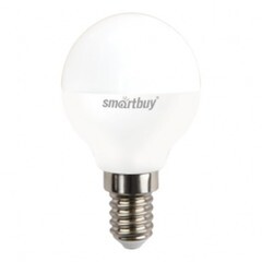 Лампа светодиодная Smartbuy 7 Вт 3000К E14 шар P45