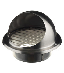 Изображение товара Выход вентиляционный стенной стальной Era d150 мм
