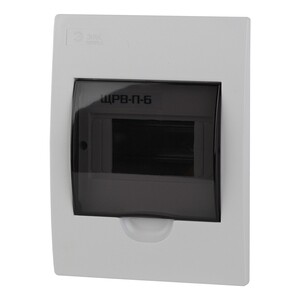 Бокс пластиковый встраиваемый ЭРА SIMPLE ЩРВ-П-6 модулей IP41 Б0041510 ...