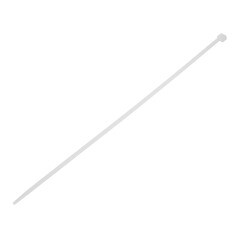Изображение товара Стяжка кабельная Европартнер 290х4,8 мм нейлонoвая белая (100 шт.)