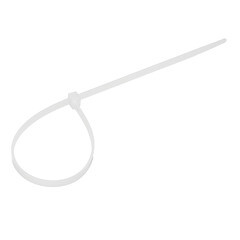 Стяжка кабельная Европартнер 290х4,8 мм нейлонoвая белая (100 шт.) - фото 3