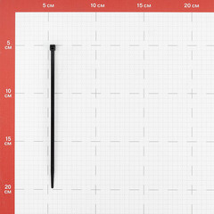Стяжка кабельная Европартнер 150х3,5 мм нейлонoвая черная (100 шт.) - фото 2