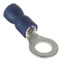 Изображение товара Наконечник кольцевой изолированный КВТ НКИ d5 мм 1-2,5 кв. мм (30 шт.)